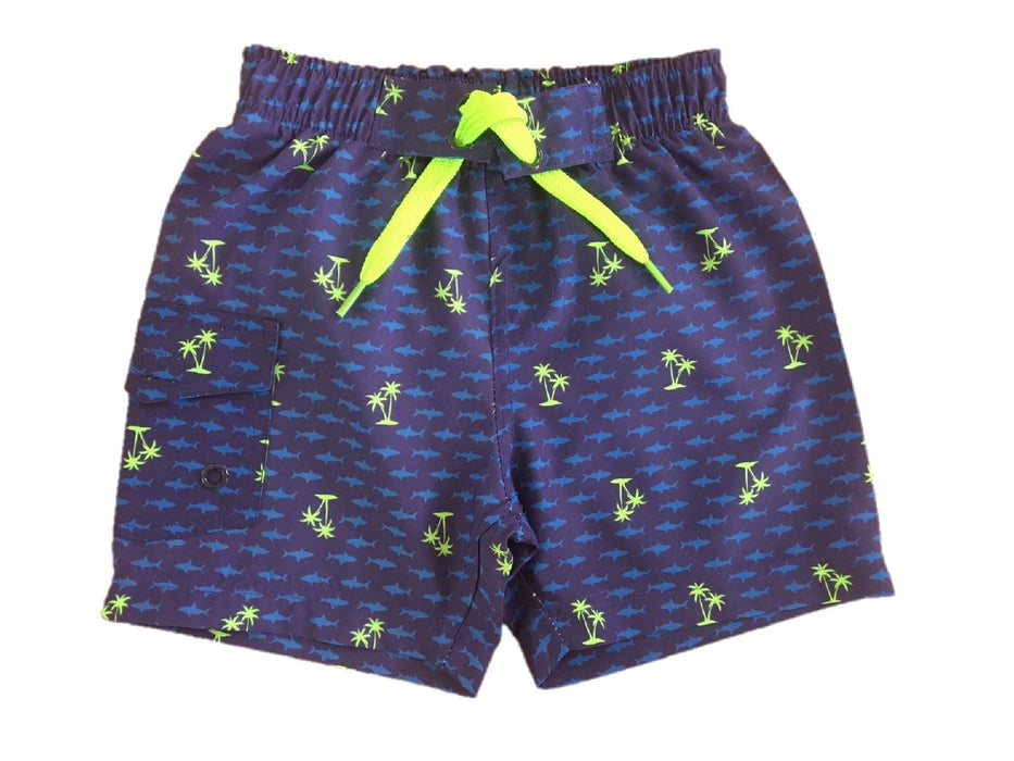 Kids Board Shorts - Palm Sharks (8015208513820) (8294619840796)