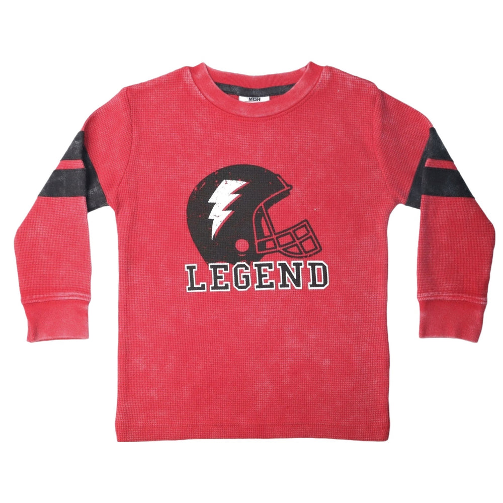 Kids Long Sleeve Enzyme Thermal Shirt - Legend (8186371342620)