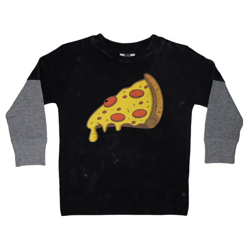 Kids Long Sleeve Thermal 2Fer Shirt - Cheese (8186354729244)