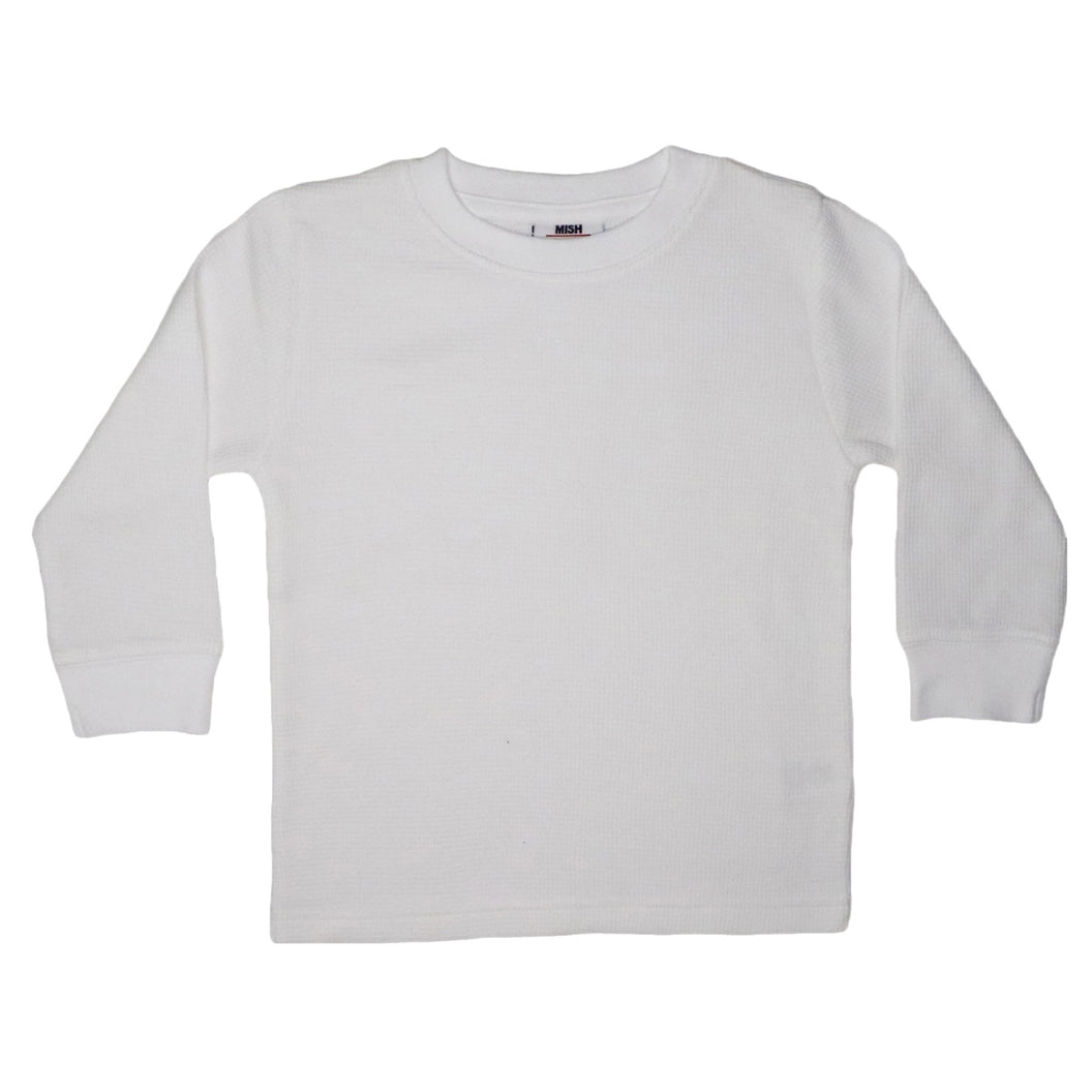 baby white long sleeve shirt