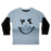 Kids Long Sleeve Shirt - Smile Snow 2fer (8103141769500)