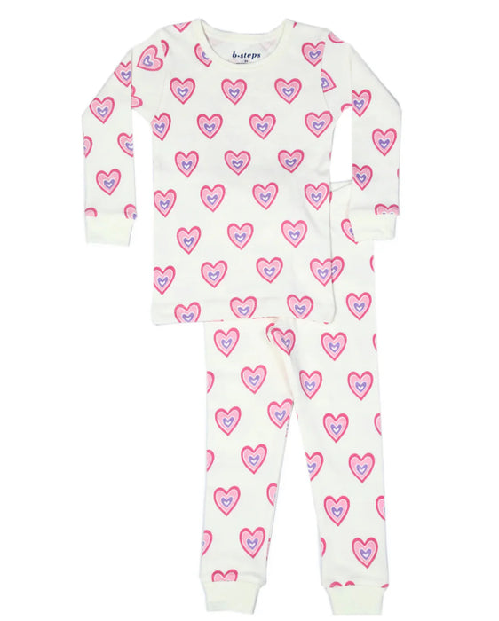 🎉Kids Pajamas - Soft Hearts