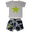 Baby Tee and Shorts Set - Graffiti Star (8375414685980)