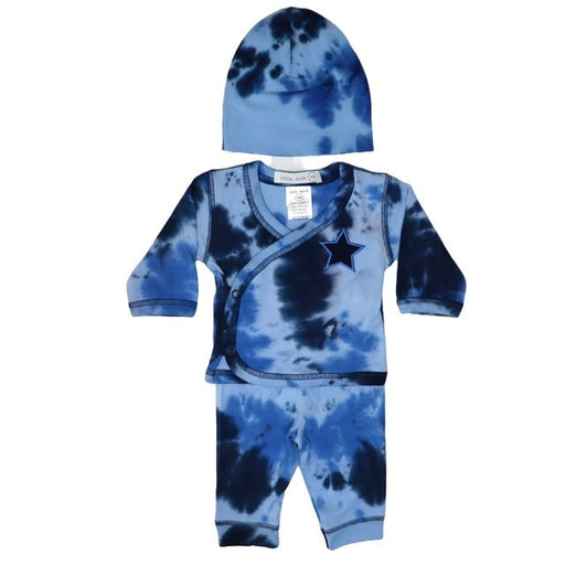 Baby 3 Piece Set - Star Tie Dye (9584262021404)