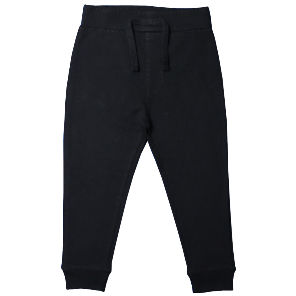 215520 Black - Kids Solid Jogger Pants