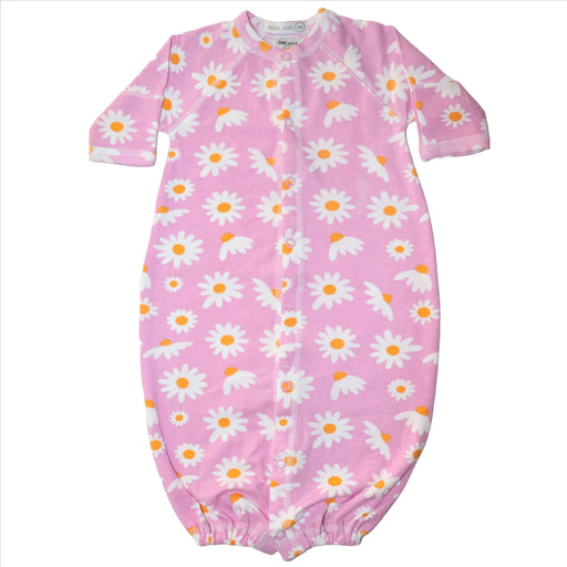 Baby Converter Gown - Pink Daisy (8086241837340)