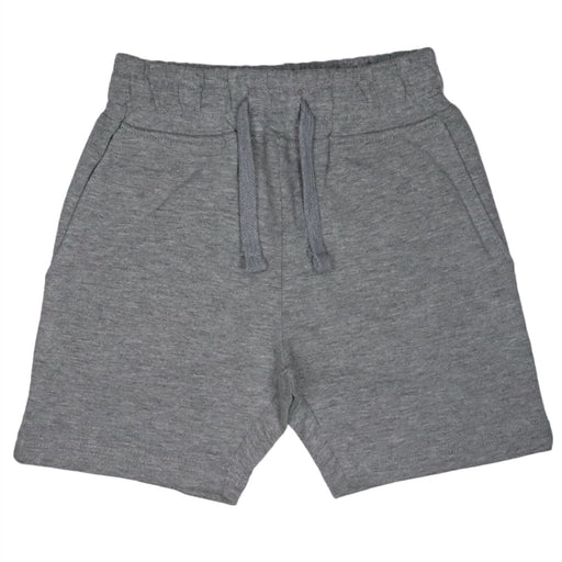 Kids Solid Comfy Shorts - Heather (1489763663947)