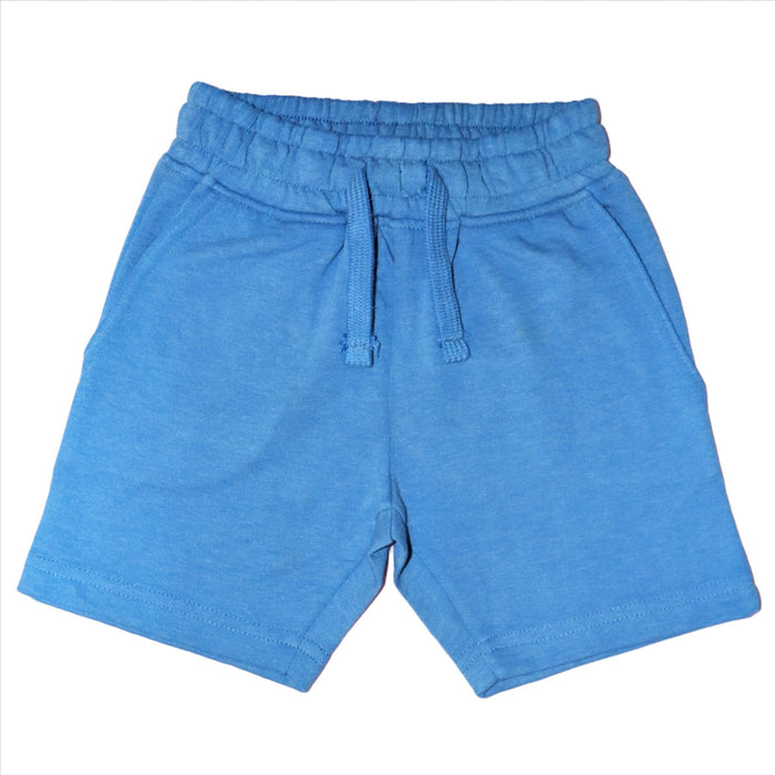 Kids Heathered Comfy Shorts - Cobalt (9850205778)