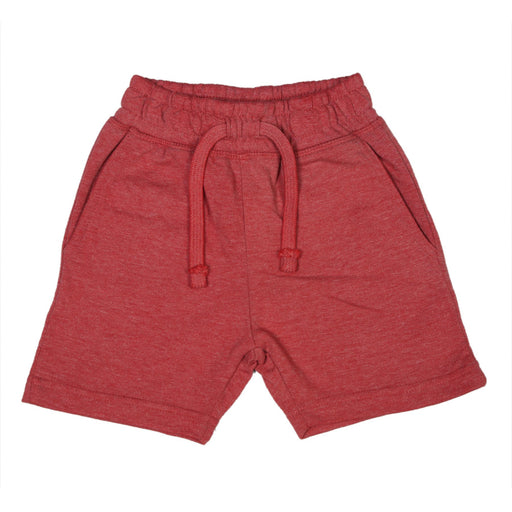 Heathered Comfy Shorts - Red (9850169554)