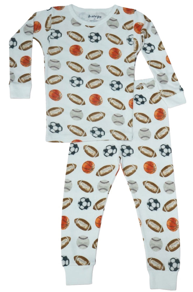 NEW! Kids Pajamas - Water Color Sports (6764408307787)