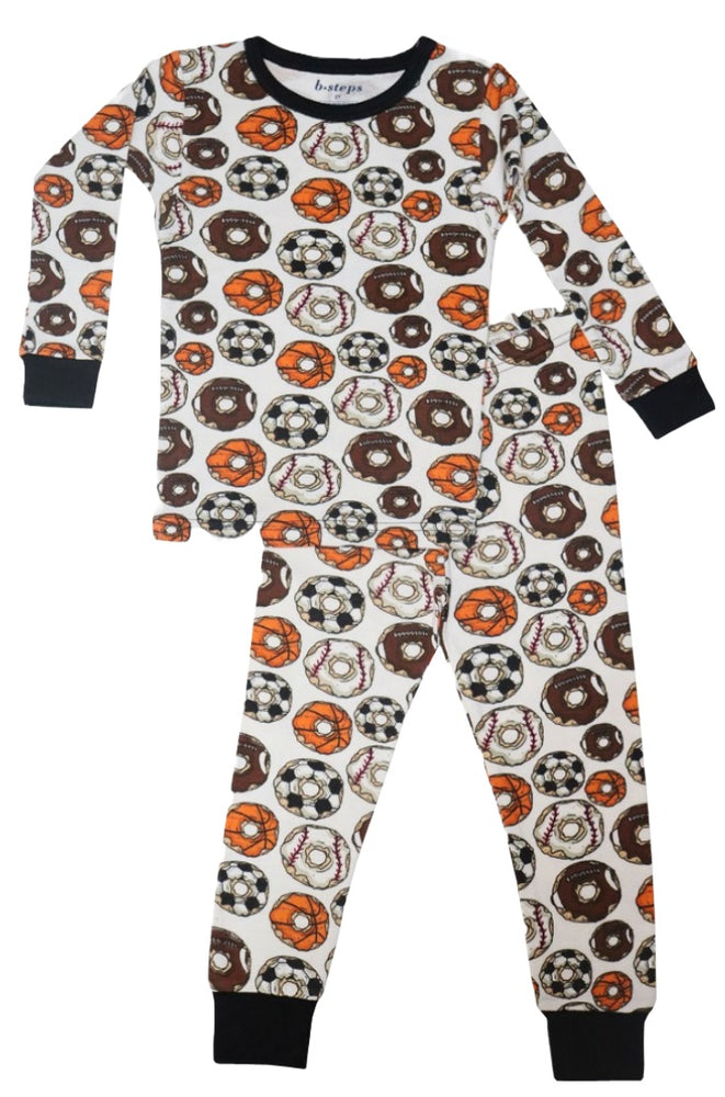Kids Pajamas - Sports Donuts (6764410044491)