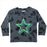 Kids Long Sleeve Shirt - Neon Star (8186366656796)