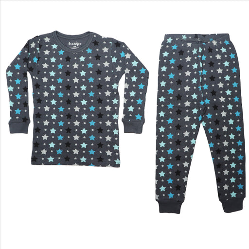 NEW! Printed Thermal Pajamas - Multi Stars (6772654964811)