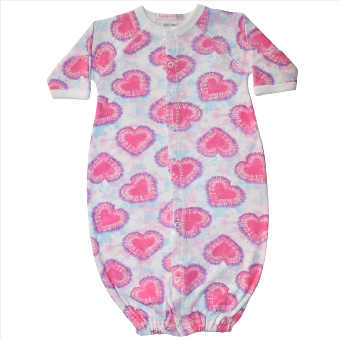 Baby Converter Gown - Heart (8092929720604)