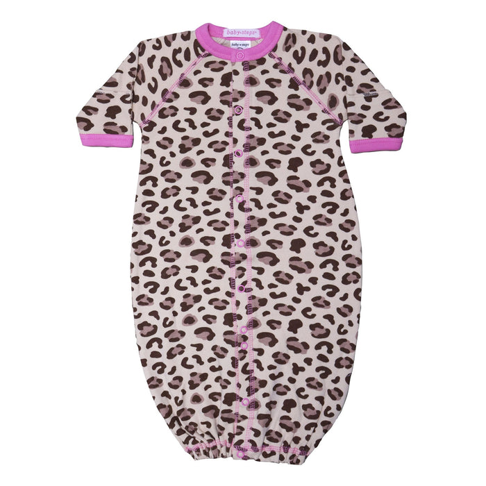 NEW! Baby Converter Gown - Natural Cheetah (6697013510219)