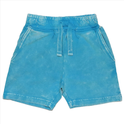 Kids Solid Enzyme Shorts - Turq (8082639749404)