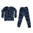 NEW! Tie Dye Crush Pajamas-Navy (6630484475979)