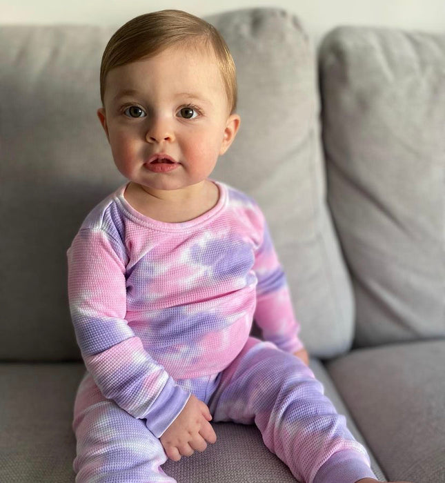 Thermal Tie Dye Pajamas - Matilda (1475142484043)