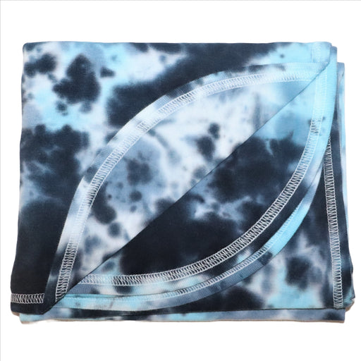 Baby Tie Dye Blanket - Blue Peace (8084523155740)