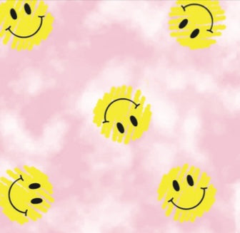 Baby Converter Gown - Happy Scribble Pink (8092282159388)