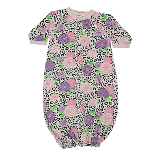 NEW! Baby Converter Gown- Floral Leopard (6620990799947)